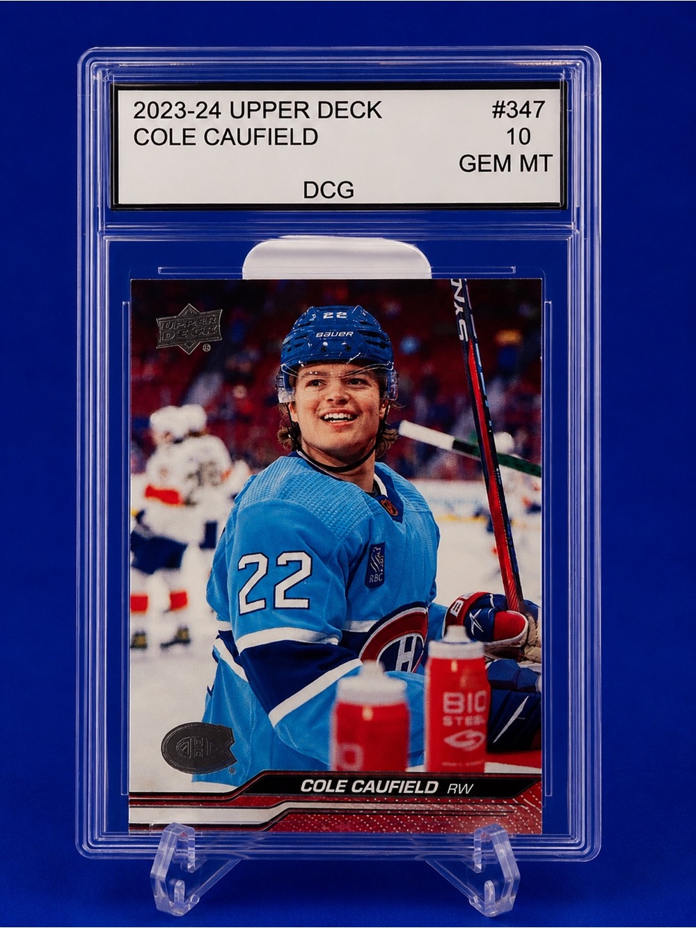 2023-24 Upper Deck Cole Caufield Montreal Canadiens